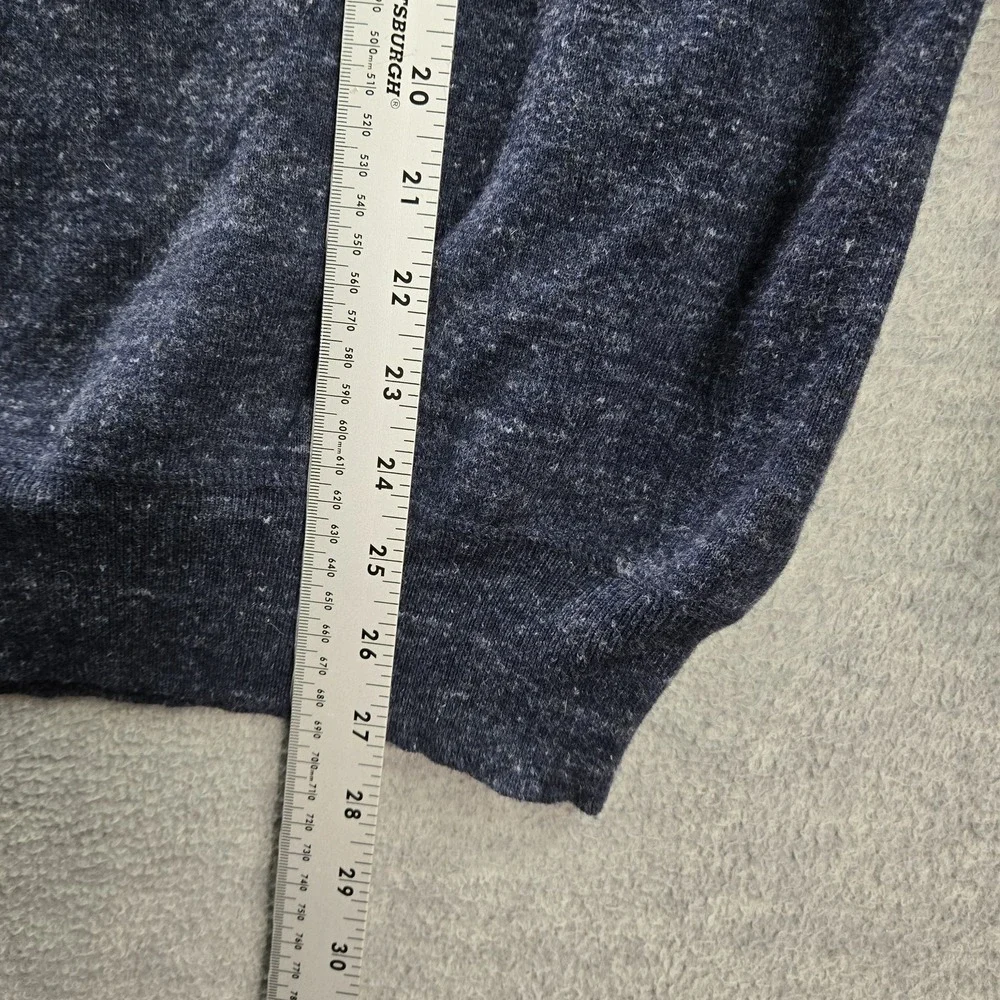 Polo‎ Ralph Lauren Men Sweater XL Blue Long Sleeve Logo Cotton Pullover Knit